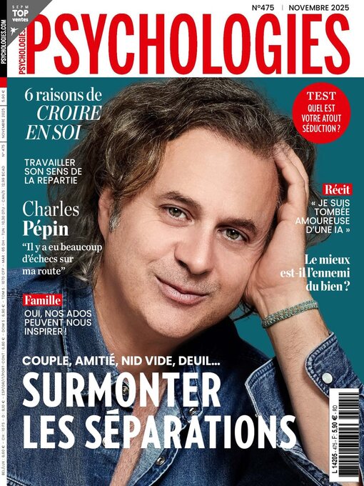 Title details for Psychologies Magazine France by GROUPE PSYCHOLOGIES SAS - Available
